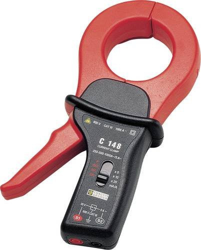 Chauvin Arnoux C148 Stromzangenadapter für AC/DC Messbereich 1 - 1200A in Rot - Bild 1