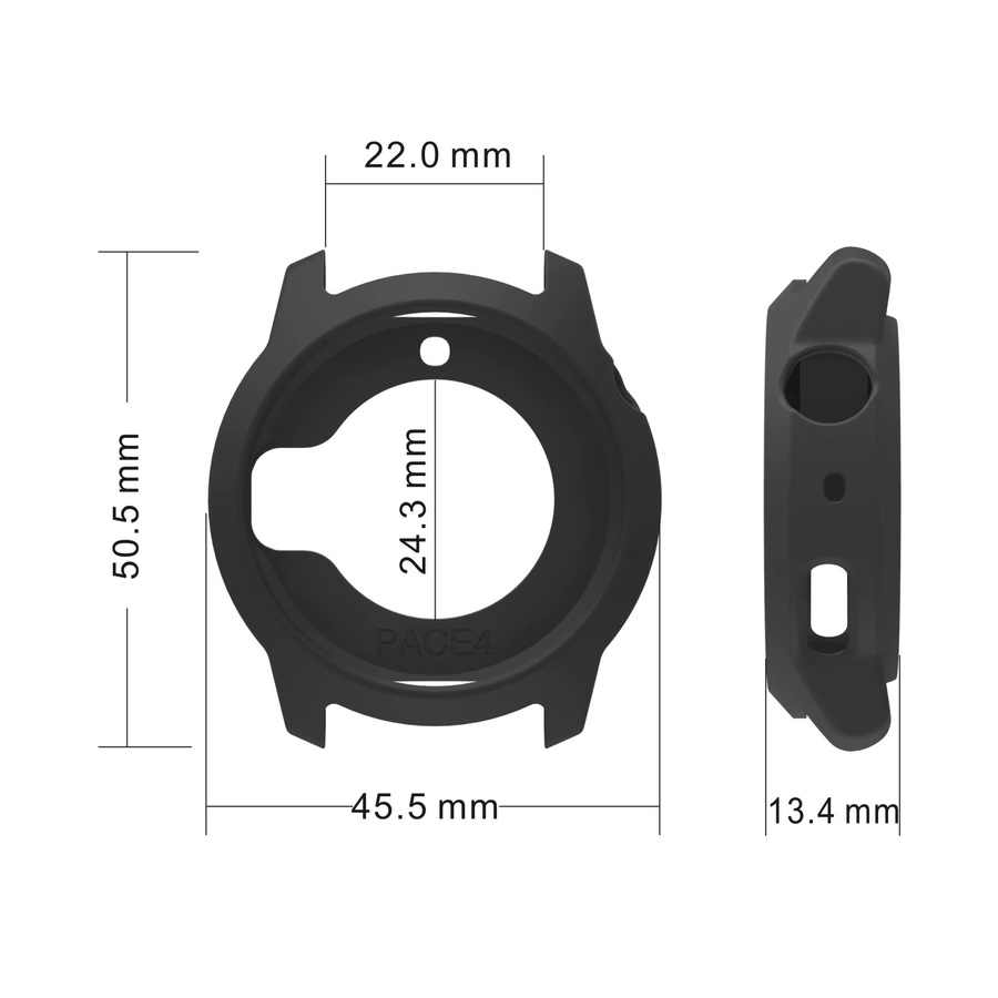 Coros Schutzhülle für Pace 4 Smartwatch, Kunststoff, Schwarz, Unisex - Bild 2