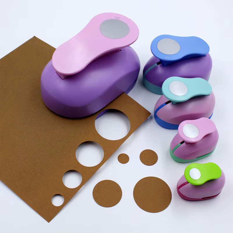 Runder Locher für DIY Scrapbooking in verschiedenen Größen 8mm bis 50mm, Mehrfarbig - Bild 2
