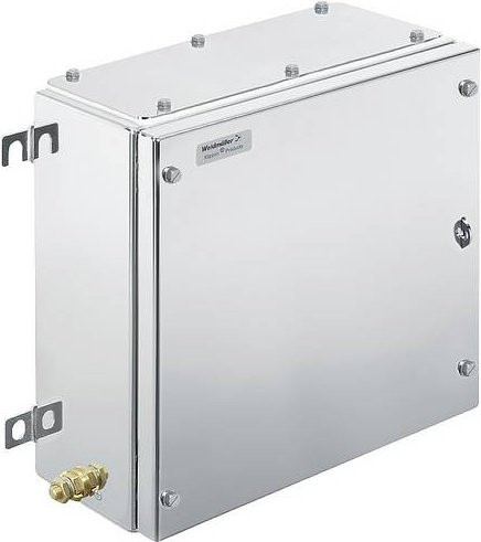 Weidmüller KTB MH 303020 S4N1 Gehäuse in Silber, B/T/H: 30,6 x 30,6 x 2,0 cm - Bild 1
