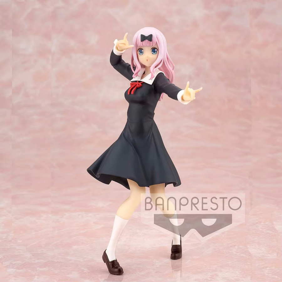 Bandai Kaguya-sama: Love is War, Fujiwara Chika, Anime Spiel Figur, Mädchen, 18cm - Bild 2