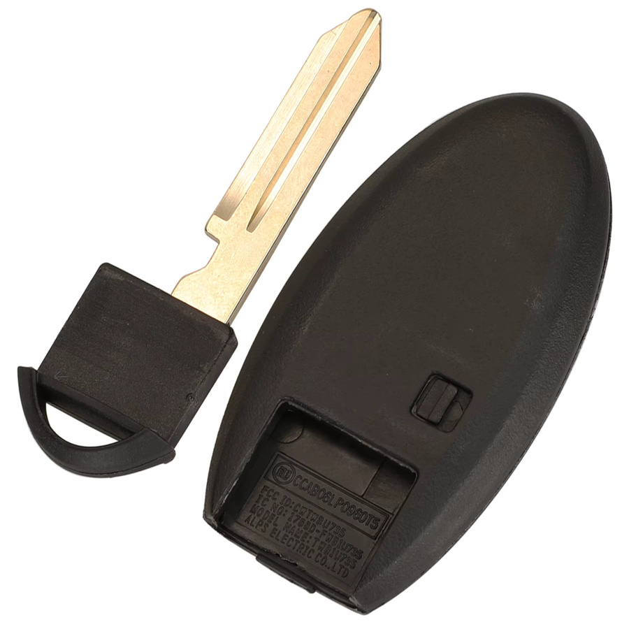 Jingyuqin Remote Key Shell Cover Case für Infiniti G25 G35 G37 Q60 FX35 FX37 QX70 FX50 Smart Key in Schwarz - Bild 4