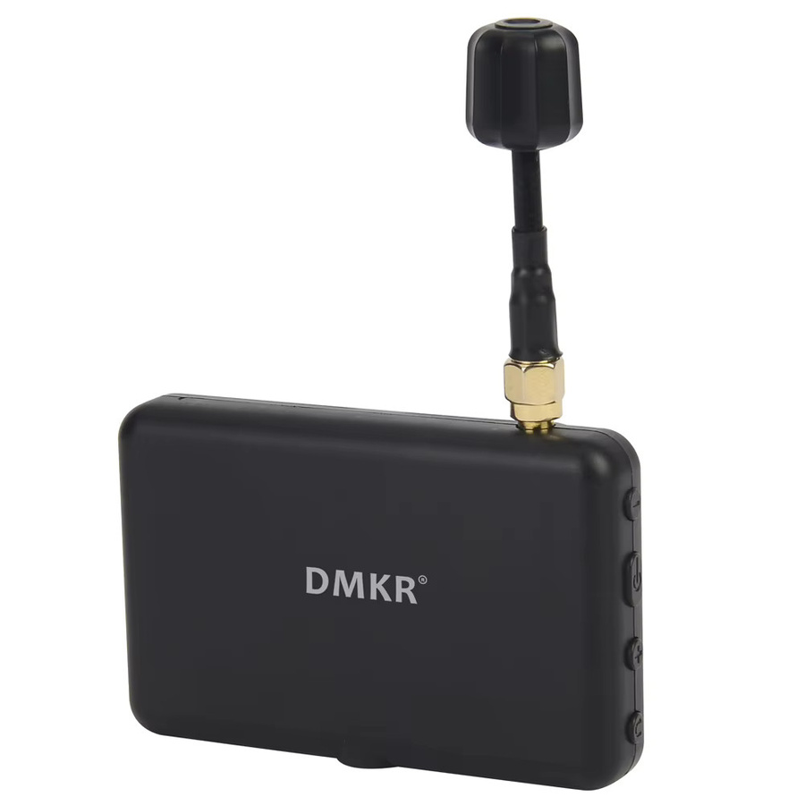 U-Angel-1988 FPV Monitor 3 Zoll LCD mit 480x320 Auflösung, 5,8G 40CH Auto Suche und eingebautem Akku in Schwarz für RC Multicopter und FPV Drohnen - Bild 3