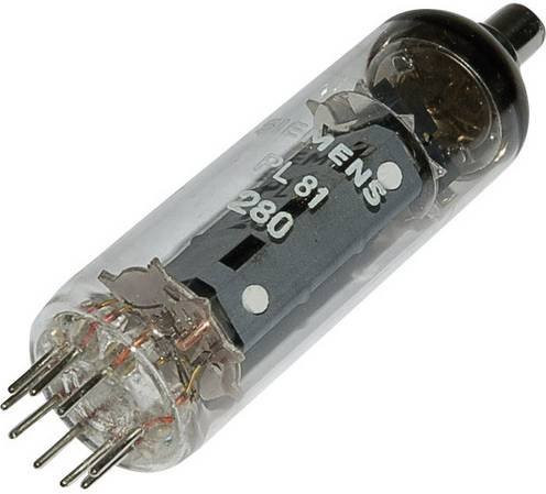 Siemens PL 81 Elektronenröhre Pentode mit 9-poligem Noval-Sockel - Bild 1