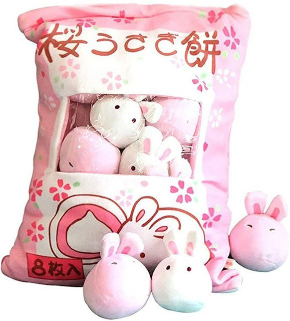 Linmeng Wurfkissen Bunny, Plüschkissen, Tiere, ab 0 Jahren - Bild 1