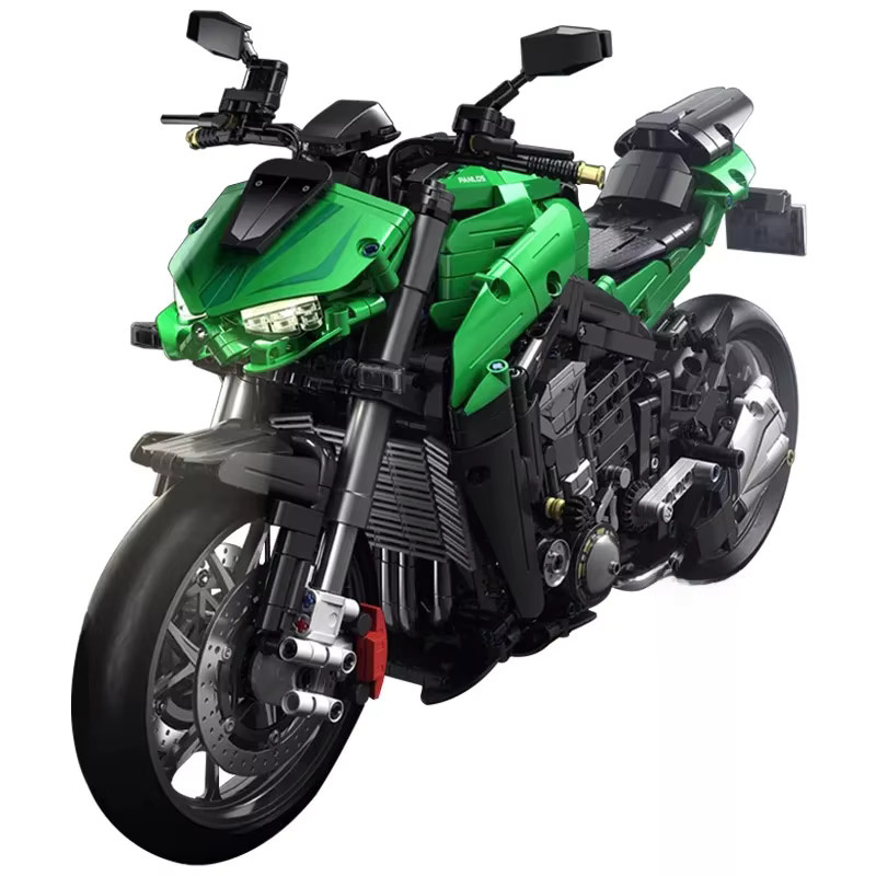 BXA Kawasaki Ed Z1000 Motorrad Modell, Bausteine, Fahrzeuge - Bild 6