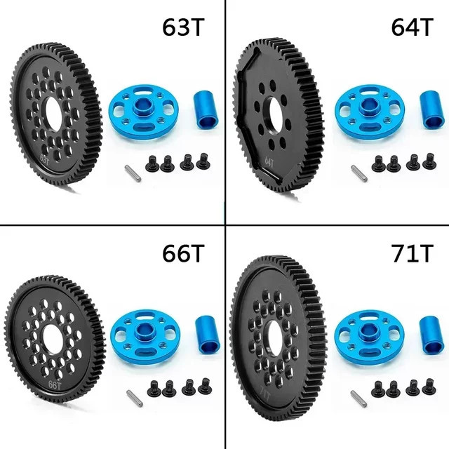 Tamiya Hochgeschwindigkeits-Getriebesatz, Metall, 1:10, Zubehör - Bild 1