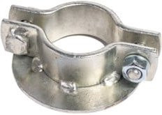 Katimex Trommelschelle mit Anlaufscheibe in Silber, Durchmesser: 76 mm - Bild 1
