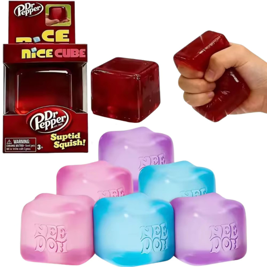 Schylling Nice Cube Fidget Squeeze Squishy, Spielzeug - Bild 2