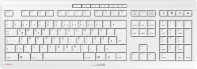 Cherry Stream Desktop Recharge 8560 Kabelloses Tastatur und Maus Set in Grau mit QWERTZ Deutsch Layout und USB-C Anschluss - Bild 1