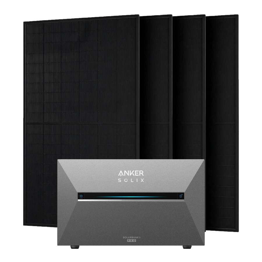 Anker SOLIX Balkonkraftwerk mit Solarbank 3 Pro in Schwarz und Grau, 2.000 W - Bild 2
