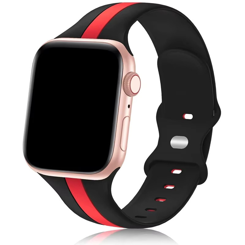HUBANDE Uhrenarmband Silikon, Schwarz, Unisex - Bild 6