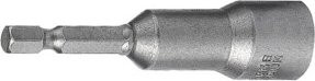 Kraftwerk Stecknuss-Bit mit Dauermagnet in Silber, 8 mm - Bild 1