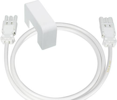 Ehmann Vario Combi 0174x0001 Verlängerungsleitung mit 2 Endhauben in Weiß - Bild 1