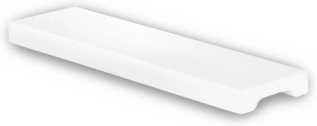 NMC Wallstyl S-WD5 Stuckleiste Wand- und Friesleiste in Weiß, Breite: 10 cm - Bild 1