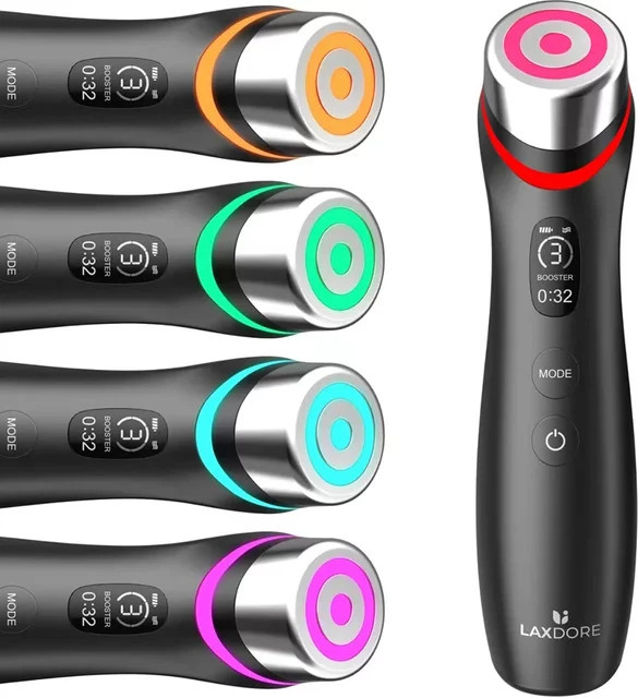 DH Beauty Booster Pro LED-Gesichtslichttherapie, Augenmassagegerät, Unisex - Bild 1