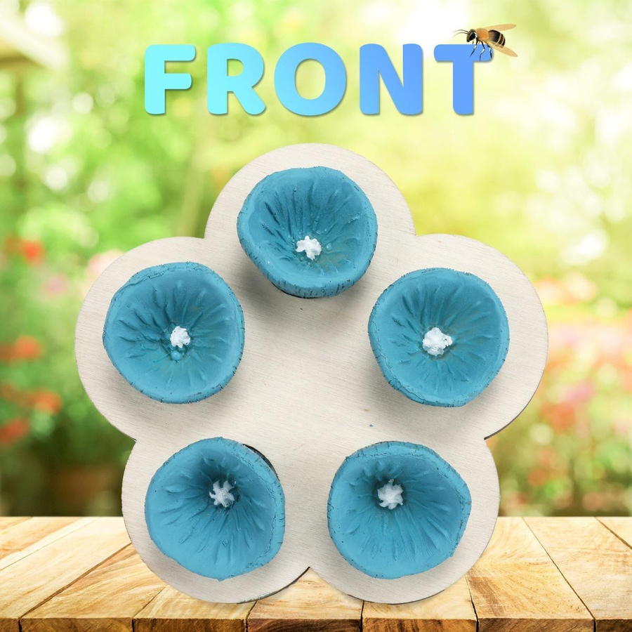 Bunter Bienenbecher von happinesshome als Bienentränke für deinen Garten - Bild 4