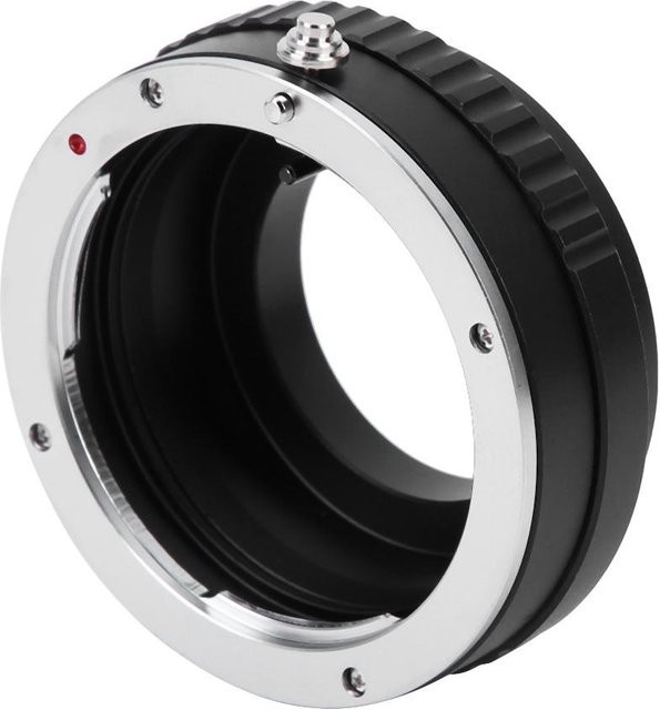 DIYelecs Manueller Objektivadapterring für Minolta AF Objektive auf Micro Four Thirds M43 Mount, Schwarz - Bild 1