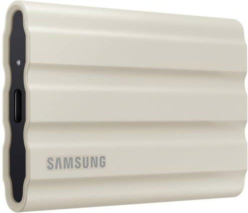Samsung Portable SSD T7 Shield 2TB Externe SSD USB 3.2 Gen 2 Beige - Bild 1