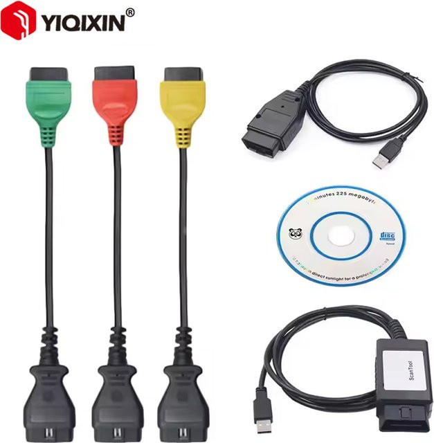 YIQIXIN V4.8 OBD2 ECU Auto Motor Scanner mit USB Diagnose Kabel für Fiat Lancia Alfa Romeo zur ECU Programmierung - Bild 1