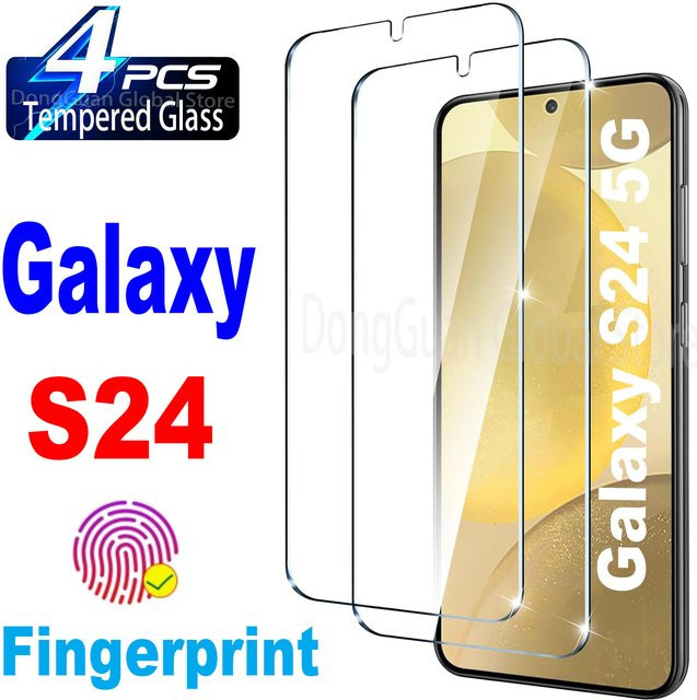 Samsung Galaxy S24 gehärtetes Glas transparent - Bild 1