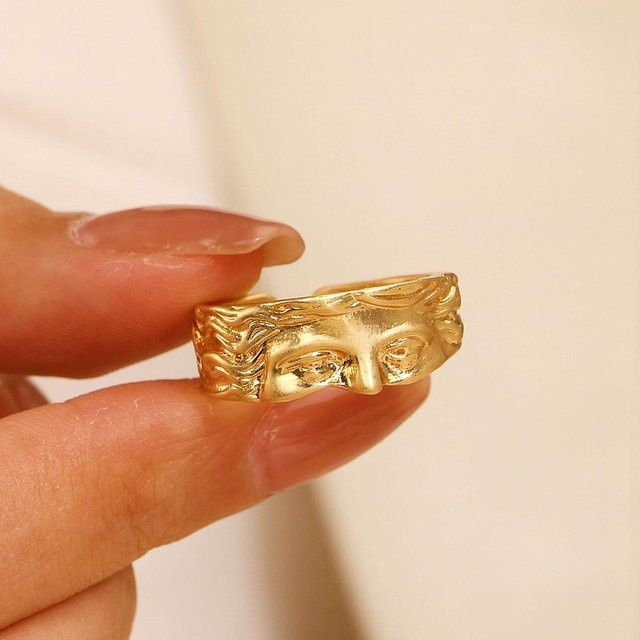 TuiYing Ring, Vintage, Silber, Unisex - Bild 1