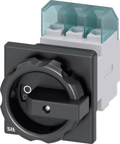Siemens Lasttrennschalter 3polig Schwarz 32 A 690 V/AC 16 mm² 3LD22540TK51 - Bild 1