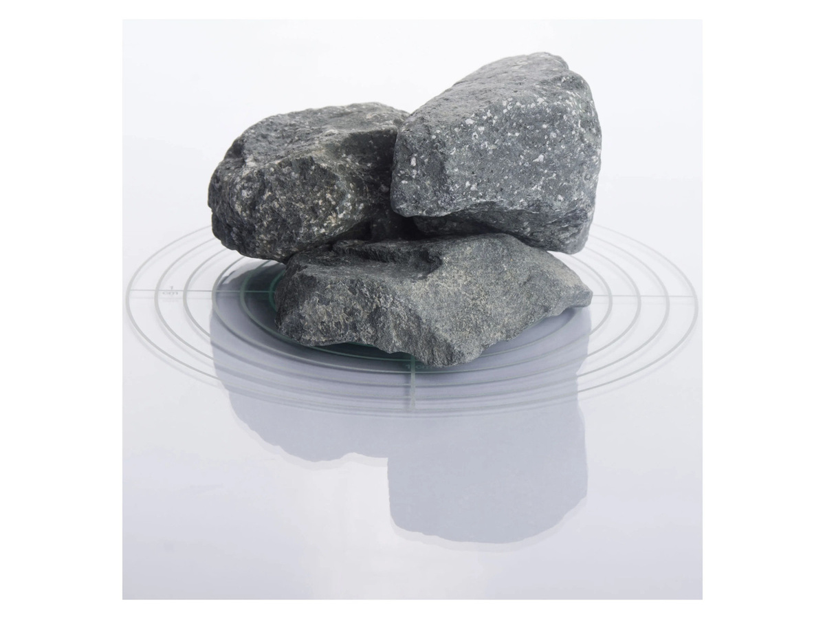 SCHICKER MINERAL Deutsche Saunasteine, Grau, 20 kg - Bild 2