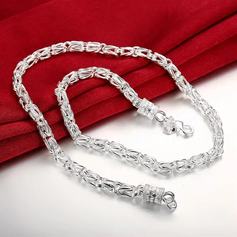 Jewelrytop Halskette, 925 Silber, Vintage, Unisex - Bild 2