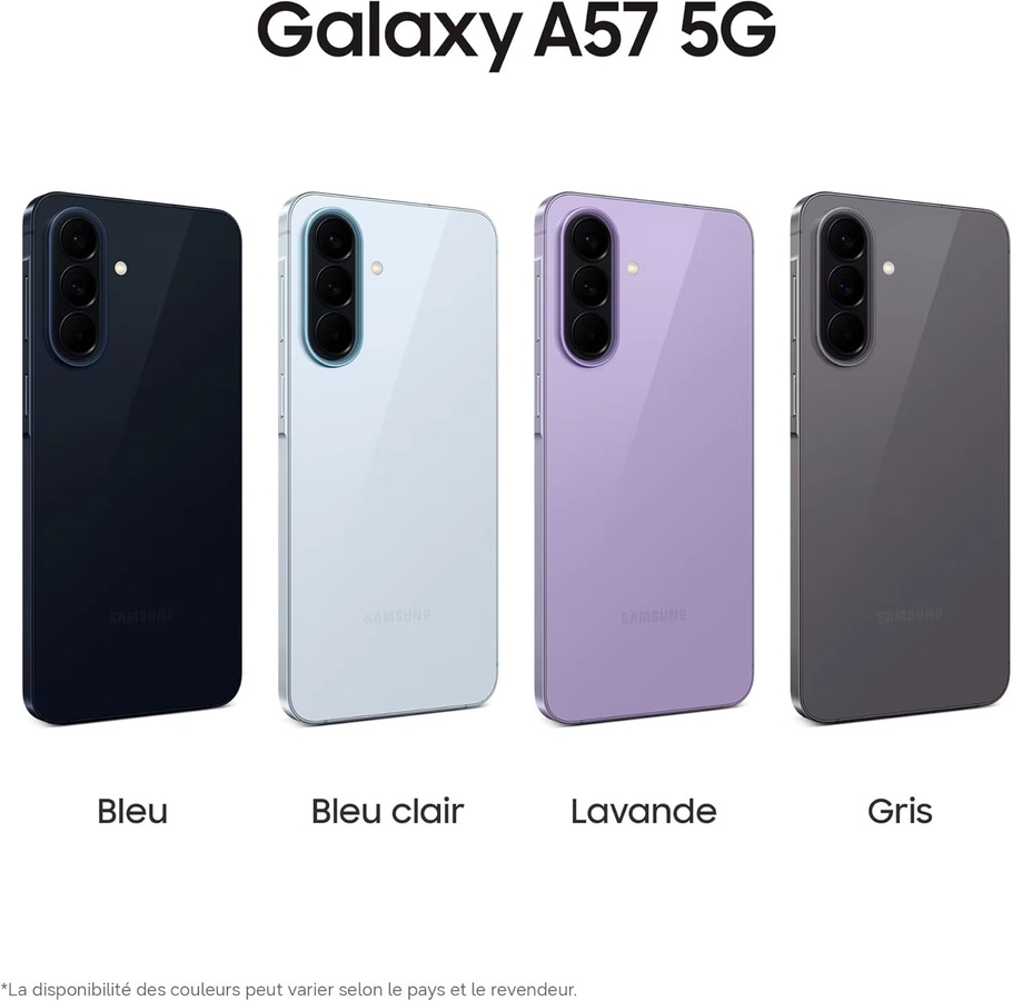 Samsung Galaxy A57 5G AI Smartphone in Grau mit 6,7 Zoll Super AMOLED 120Hz Display, 5000 mAh Akku und 50MP Weitwinkelkamera - Bild 5