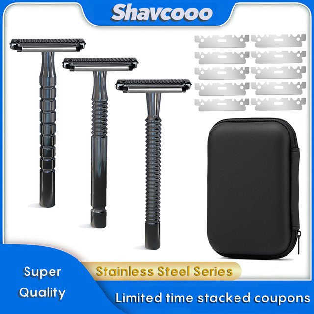 Shavcooo Glide Pro 4D Sicherheitsrasierer, Herren - Bild 1