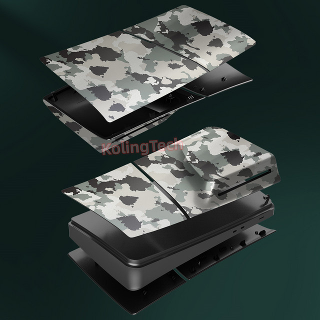 Kolorkoli Premium ABS Ersatzschale für PS5 Playstation 5 in Multicolour als schlanke Schutzhülle und harte Frontplatte - Bild 1