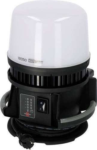 Brennenstuhl Multi Battery LED 360° Hybrid Baustrahler, 100W, 12000lm, IP54, Schwarz - Bild 1