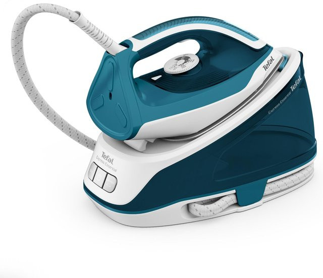 Tefal Express Essential SV6115 Dampfbügelstation mit 2200 W, 1,4 l Wassertank in Grau-Weiß - Bild 1