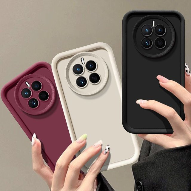 Luxus Candy Matte Soft Cover für Honor Magic 8 und Honor Magic 8 Pro in Schwarz - Bild 1