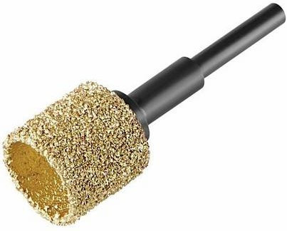 Dremel Multifunktionswerkzeug-Zubehör-Set Schleifband und Lochbohrer Ø 13mm Gold - Bild 1