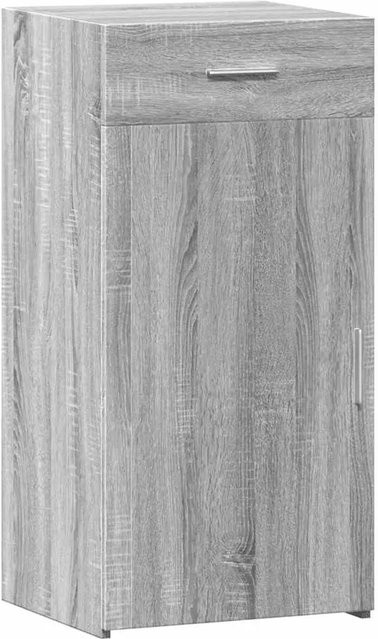 vidaXL Sideboard Grau Sonoma aus Holzwerkstoff B/T/H: 45 x 42,5 x 93 cm - Bild 1