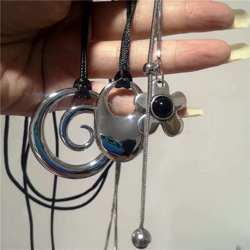 Halskette imixlot, Silber, Blume Anhänger, Damen - Bild 2