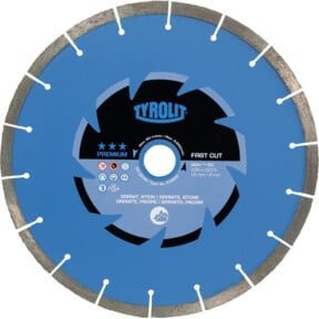 TYROLIT Diamant-Trennscheibe PREMIUM Fast Cut für Beton, Blau, Durchmesser: 125 mm - Bild 1