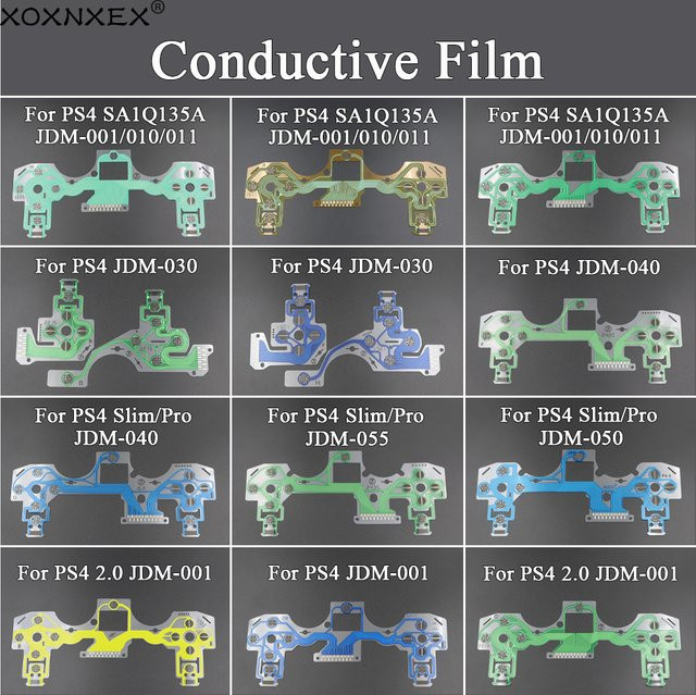 Leitfähige Folie und Flexkabel für PS4 Slim Pro Controller JDS 001 010 011 030 040 050 055 von XOXNXEX - Bild 1