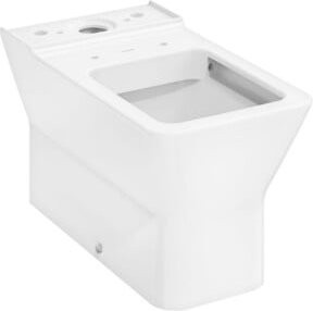 Hansgrohe Stand-WC EluPura Original Q in Weiß mit Rimless-Technologie und Washdown-Spülung - Bild 1