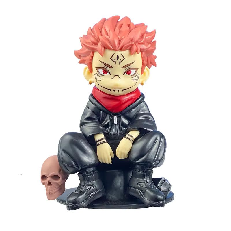 Bandai Jujutsu Kaisen Anime-Figur Satoru Gojo Yuji Itadori Megumi Fushiguro Modell Statue - Bild 3