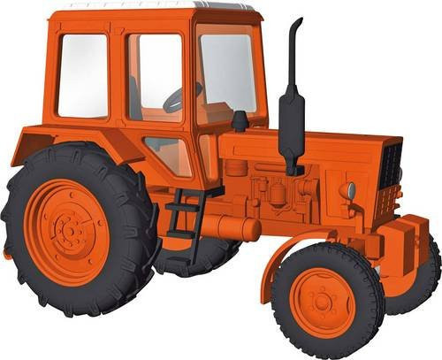 Busch Landwirtschaft Modell Belarus MTS-80 H0