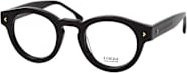 Lozza VL 4375 Korrektionsbrille, Rund, Vollrand, Black, Herren, Kunststoff - Bild 1
