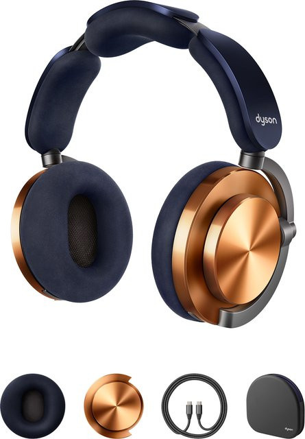 Dyson OnTrac Over-Ear Kopfhörer Nachtblau/Kupfer - Bild 2