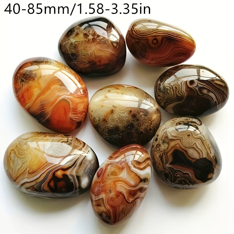 CrystalHola Handförmiger Quarz aus buntem Seidenachat und Sardonyx zur Reiki-Heimdekoration, Mehrfarbig - Bild 3