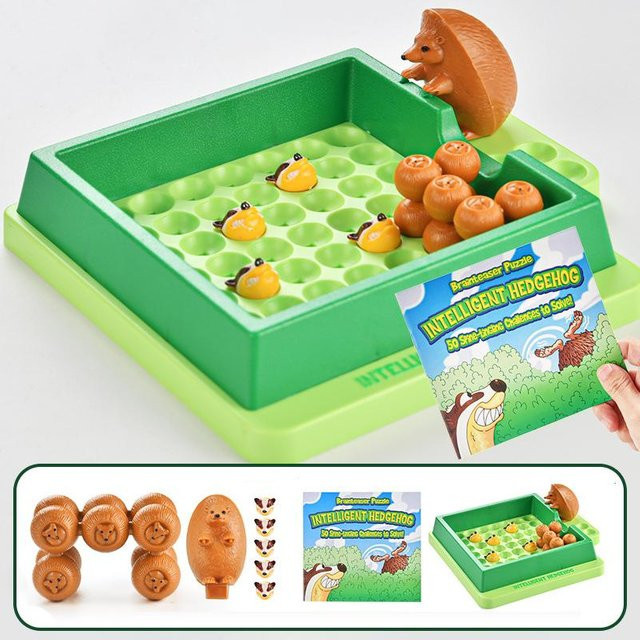 Kinder Igel Brettspiel, Labyrinth Puzzle, ab 14 Jahre - Bild 1