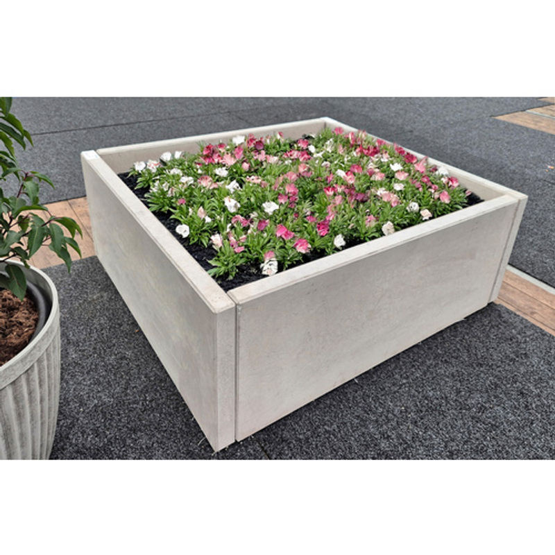 Diephaus L-Stein Sichtbeton Grau B: 100 cm, T: 40 cm, H: 30 cm - Bild 2
