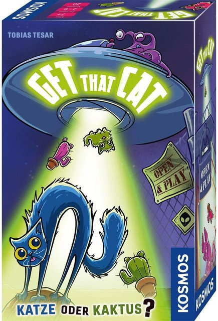 Get that cat Gesellschaftsspiel von Kosmos Reaktionsspiel mit Katze und Kaktus - Bild 2