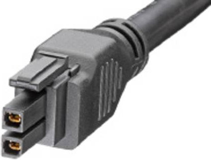 Molex Stiftgehäuse-Kabel 2-polig in Schwarz und Gold 2451360205 - Bild 1